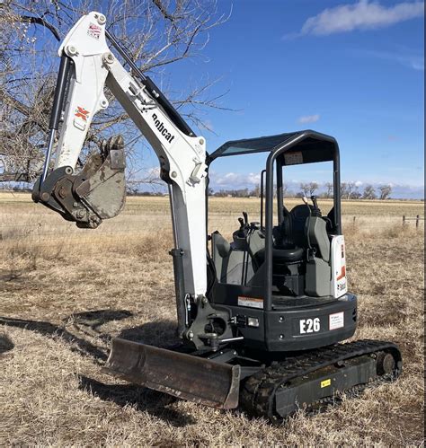 2017 mini excavator for sale|BOBCAT E26 Construction Equipment For Sale.